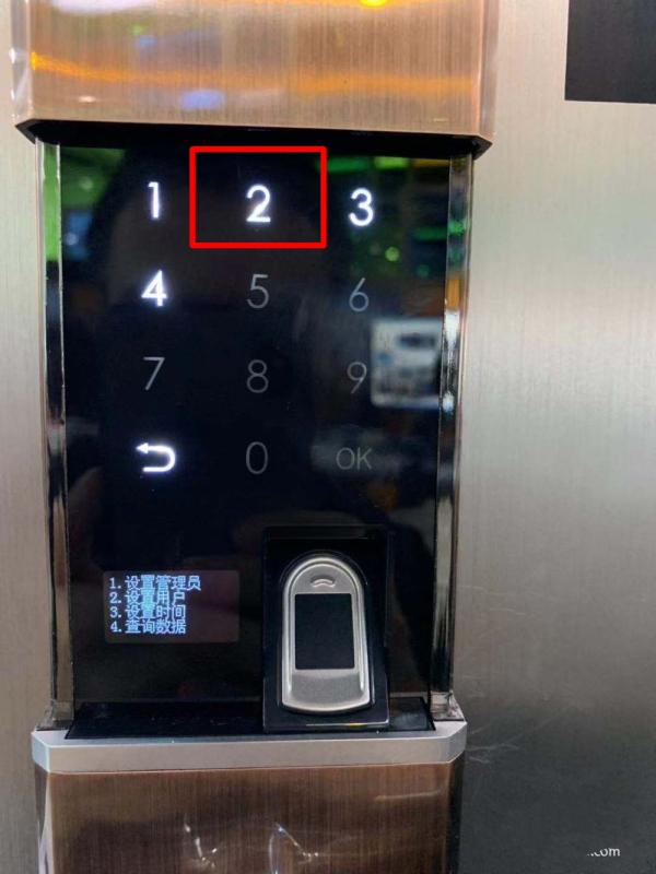 门锁指纹锁怎么添加指纹（指纹锁录指纹设置步骤）